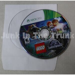 LEGO Jurassic World video game disc Xbox 360